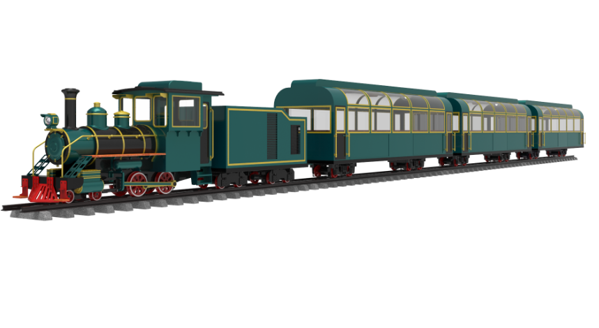 穿梭美景间：透明顶轨道观光火车的沉浸式游览之旅