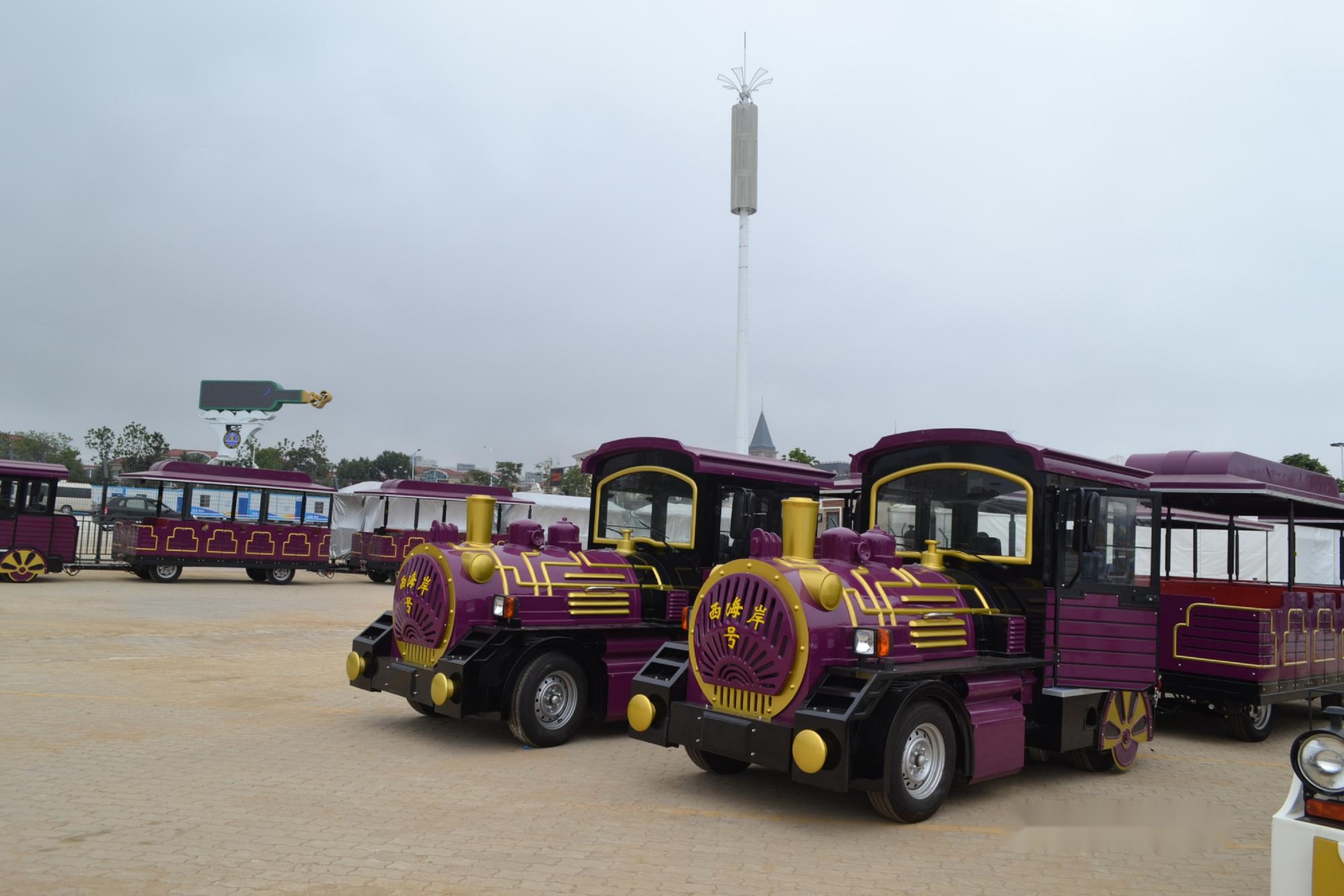 柴油轮式蒸汽观光火车：穿梭风景间的复古浪漫之旅
