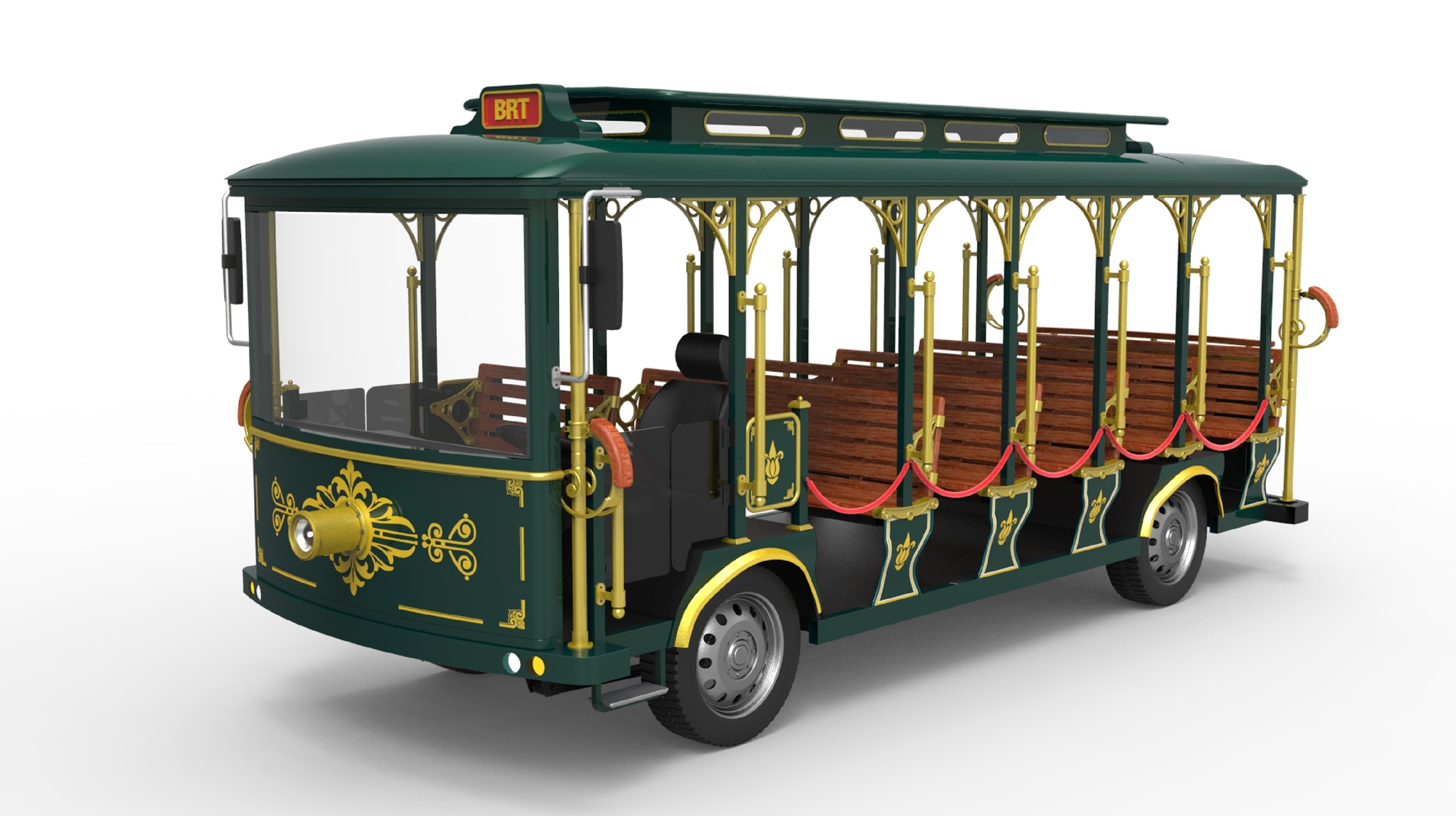 坐上复古电动火车，解锁城市浪漫新玩法