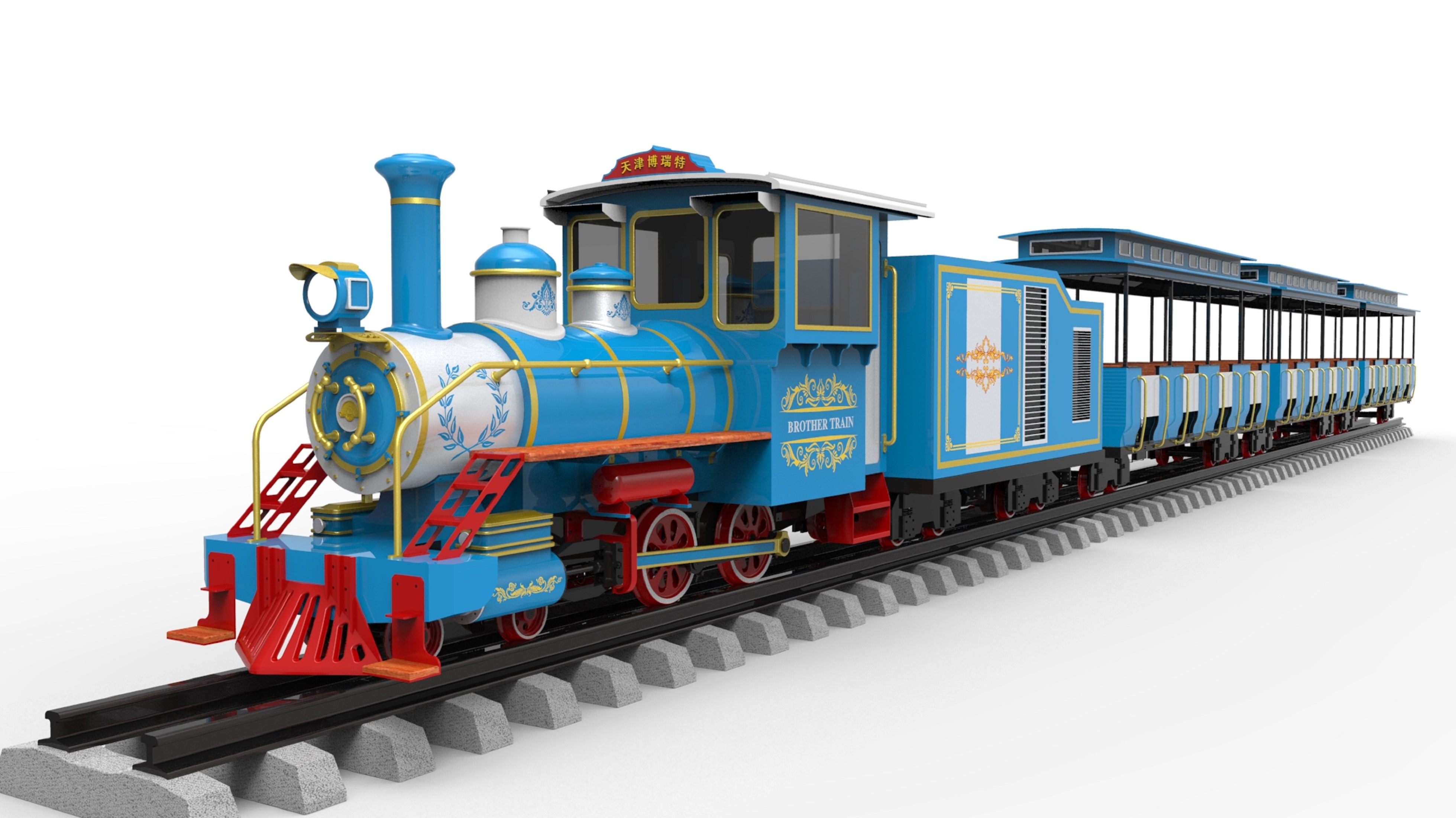 自带流量密码！托马斯轨道观光小火车如何激活乐园亲子经济？