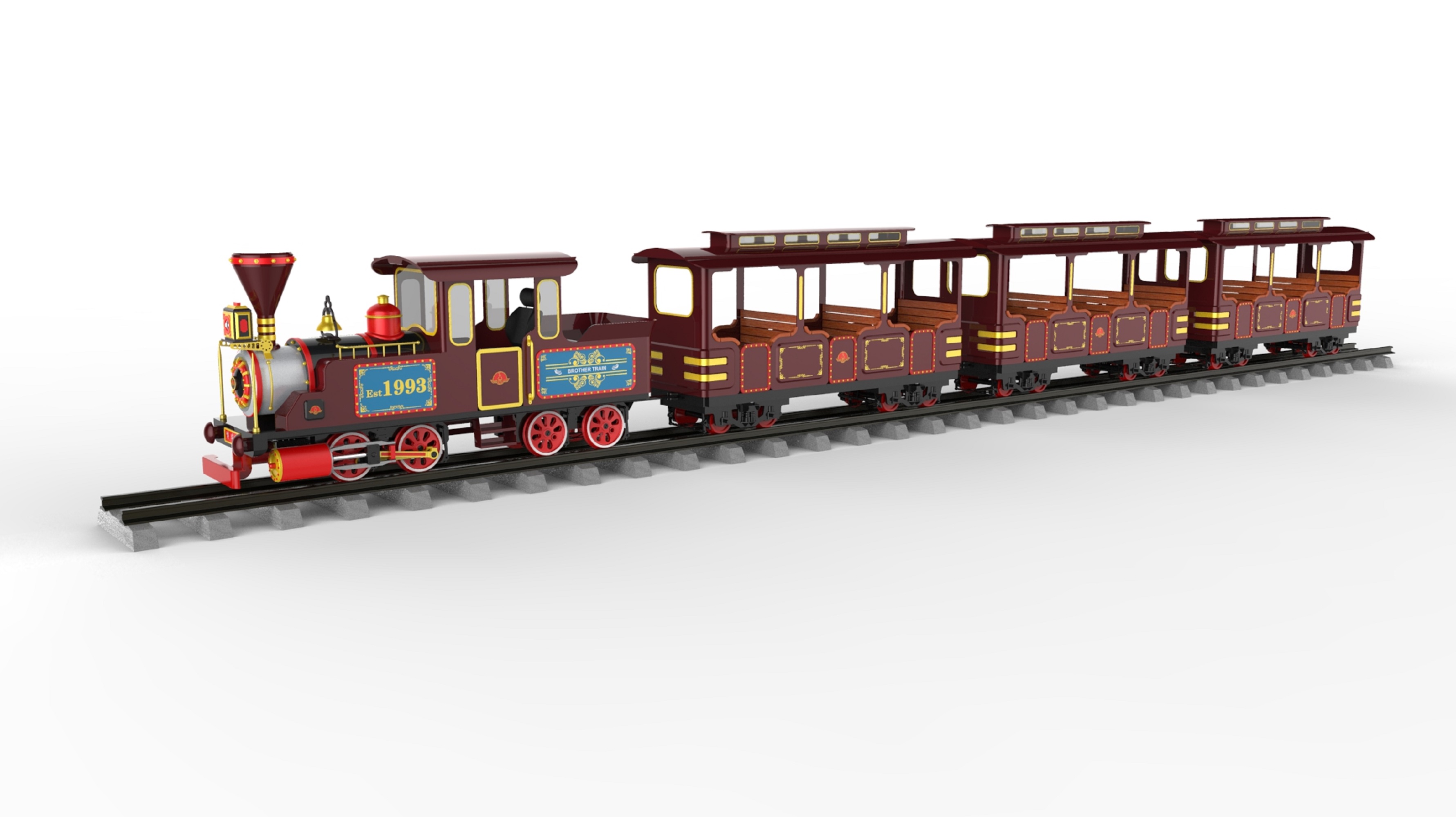 儿童轨道观光小火车年龄适配与安全须知