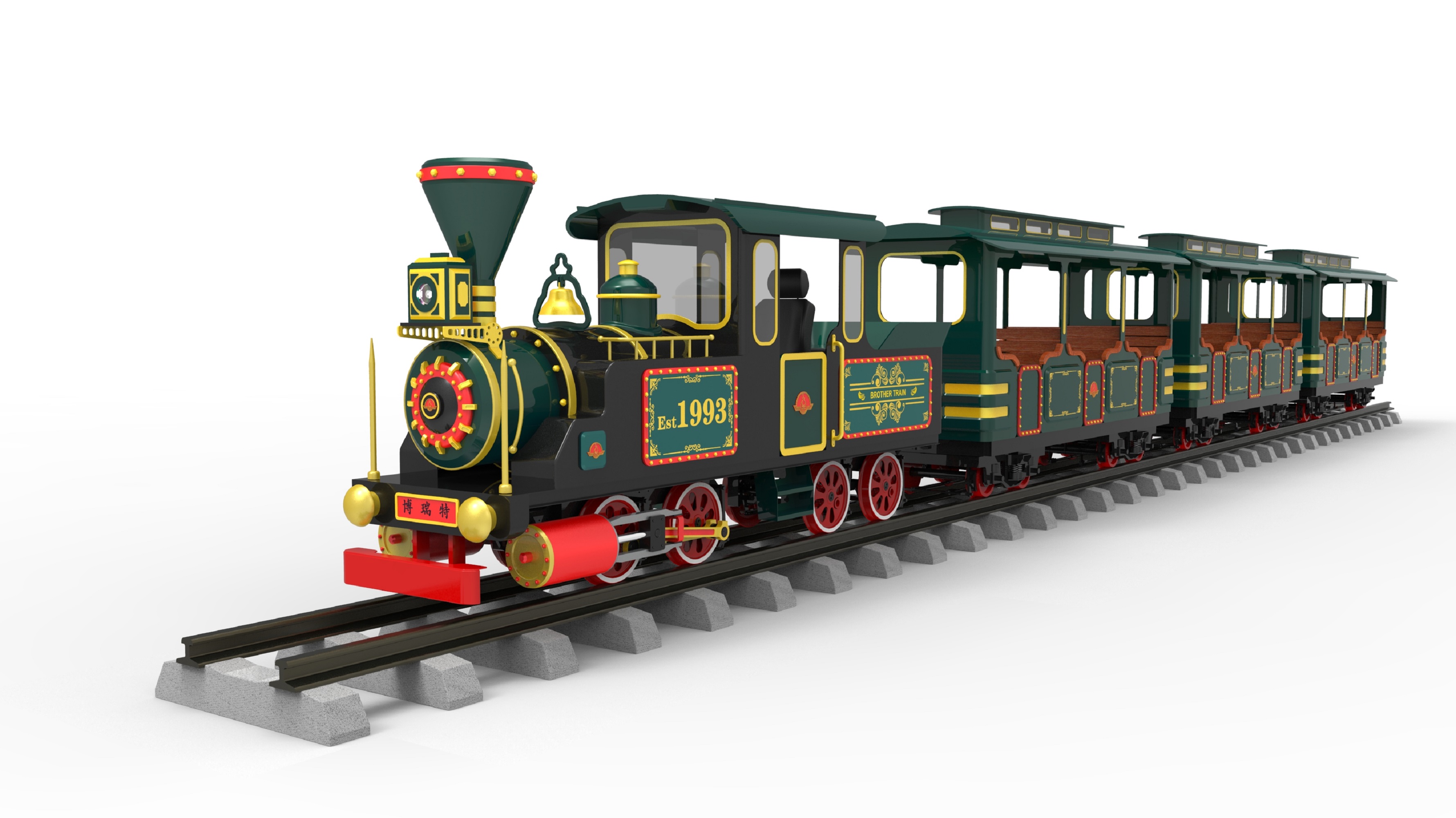 沉浸式逛园神器：轨道观光小火车的 N 种玩法，避开人挤人