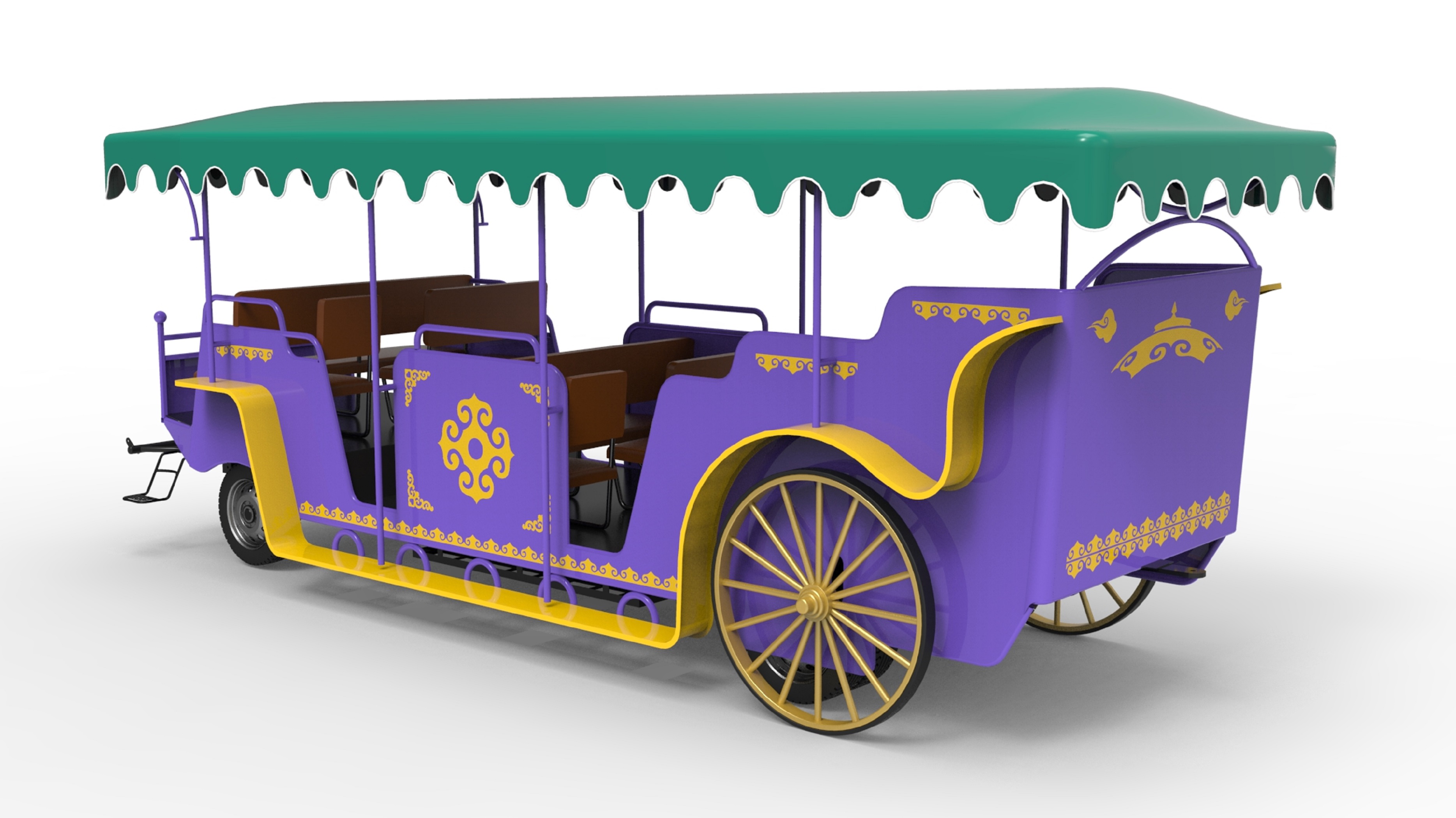 23座电动观光马车