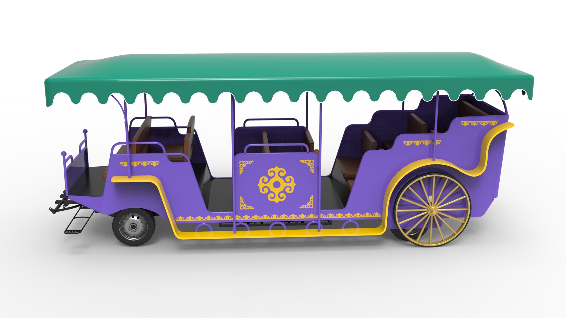 23座电动观光马车