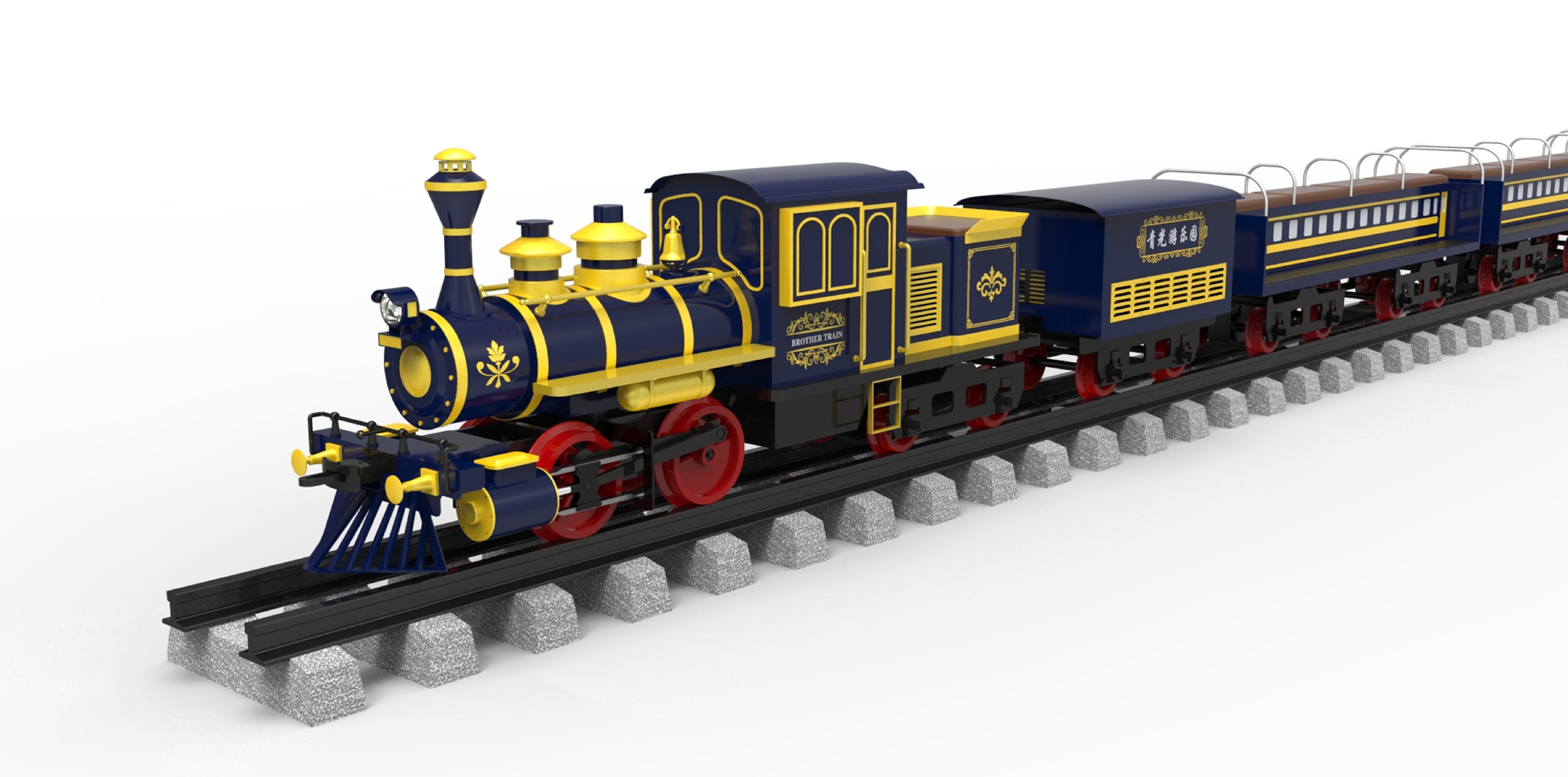 景区轨道观光火车