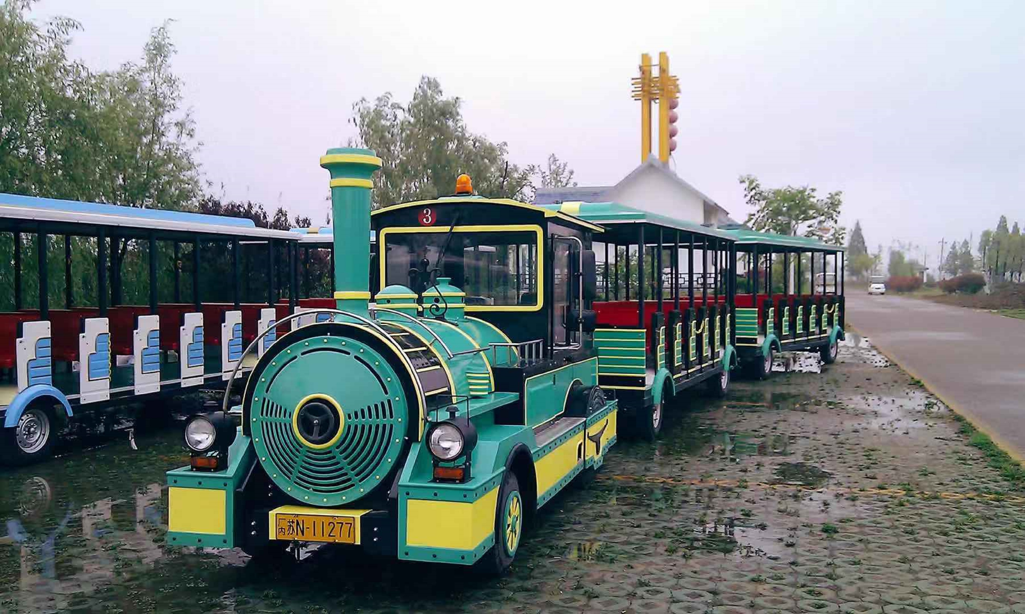 燃油观光小火车