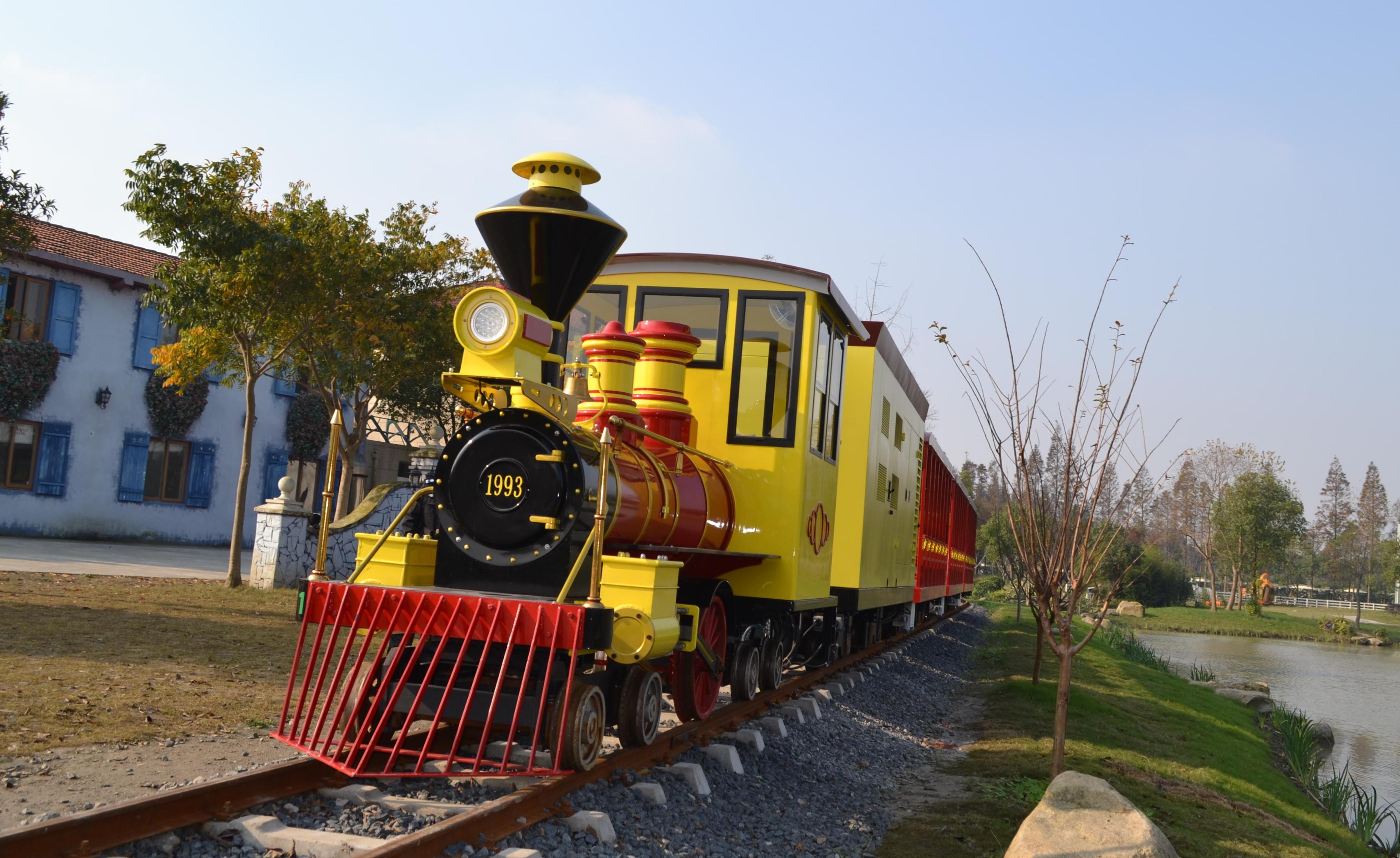 花海轨道观光小火车